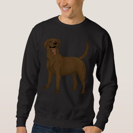 Sweatshirt Happy Little Lab (Devant)
