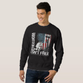 Sweatshirt Happy Memorial Day Freedom Isn t Free  Fourth of J (Devant entier)