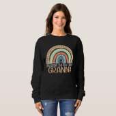 Sweatshirt Happy Mothers Day Women Blessed To Be Called Grann (Devant entier)