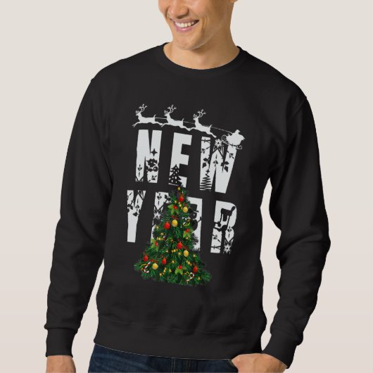 Sweatshirt Happy New Year 2023 (Devant)