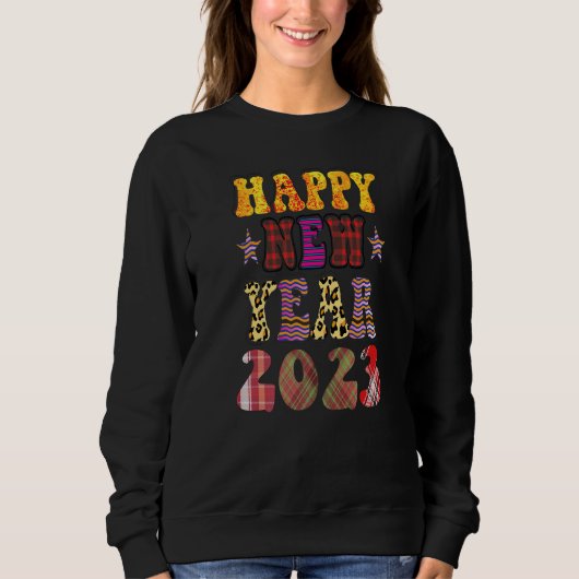 Sweatshirt Happy New Year 2023 (Devant)