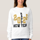 Sweatshirt Happy New Year 2026  (Devant)
