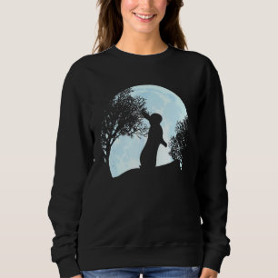 Sweatshirt Happy Parfait Jour de Pâques Rabbit Big Blue Moon