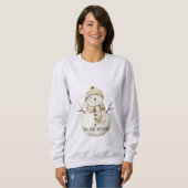 Sweatshirt Happy Snowman Christmas (Devant entier)