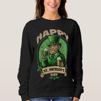 Sweatshirt Happy St Patricks Day Beer  1