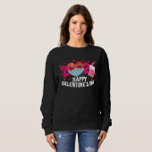 Sweatshirt Happy Valentine Day (Devant entier)