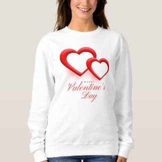 Sweatshirt Happy Valentine’s Day Heart Love Design-23540