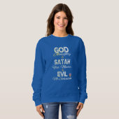 Sweatshirt HappyWorkT DIEU ET SATAN FLOW CHART FOTH FAIL (Devant entier)