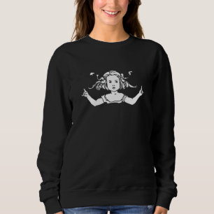 Sweatshirt Hardcore Death Metal Girl Rock N Roll Heavy Metal