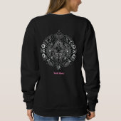 Sweatshirt Harmonie Florale Dentelle (Dos)