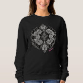 Sweatshirt Harmonie Florale Dentelle (Devant)