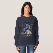 Sweatshirt Harmony Beats – Zedoura Drummer (Devant entier)