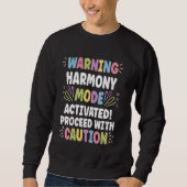 Sweatshirt HARMONY Personalized Name Funny Cute Custom HARMON (Devant)