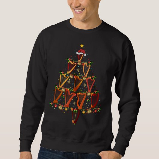 Sweatshirt Harp Christmas Tre (Devant)