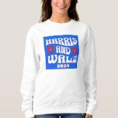 Sweatshirt Harris et Walz Retro (Devant)
