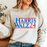 Sweatshirt Harris Walz 2024<br><div class="desc">Ce t-shirt de style rétro est parfait pour montrer votre soutien!</div>