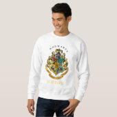 Sweatshirt Harry Potter | Blason de Poudlard - Couleurs Réell (Devant entier)