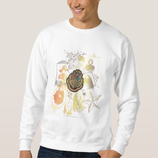 Sweatshirt Harry Potter | Cimier de Poudlard coloré (Devant)