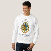 Sweatshirt Harry Potter Enseignant | Cimier de Poudlard - Cou (Devant entier)