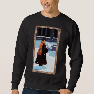 Sweatshirt HARRY POTTER™ et Hedwig dans la cour de HOGWARTS™