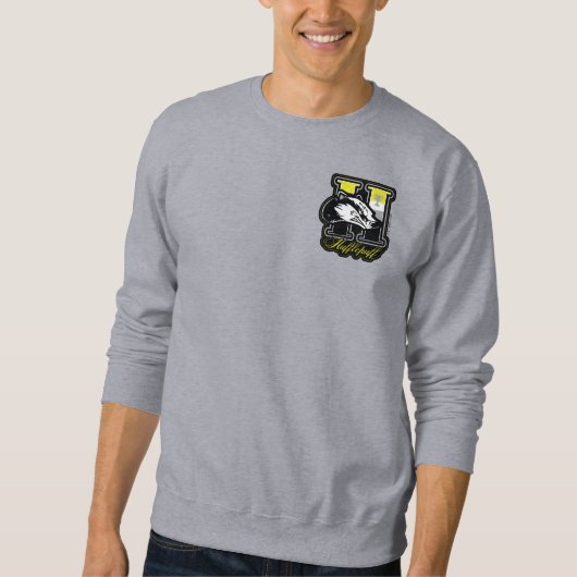 Sweatshirt HARRY POTTER™ | HUFFLEPUFF™ Badge sportif (Devant)