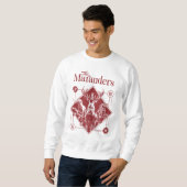 Sweatshirt HARRY POTTER™ Les Marauders Animagus Graphisme (Devant entier)