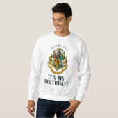 Sweatshirt Harry Potter | Poudlard - C'est mon anniversaire (Devant entier)