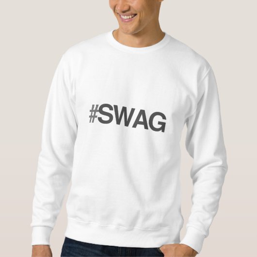 Sweatshirt Hashtag de butin (Devant)