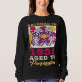 Sweatshirt Hatched in 1933 Aged to Perfeggtion (Devant)