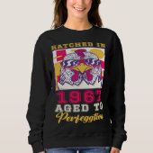 Sweatshirt Hatched in 1967 Aged to Perfeggtion (Devant)