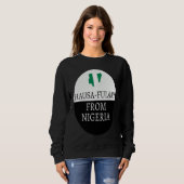 Sweatshirt Hausa Fulani From Nigeria Ancestry Initiation DN (Devant entier)