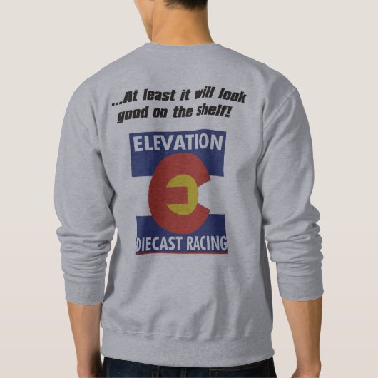 Sweatshirt Hauteur Diecast Racing - Long Manche 02 (Dos)