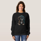 Sweatshirt Havanese Puppy Dog Bolonka Shih Tzu Maltese Dogs G (Devant entier)
