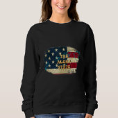 Sweatshirt Hawaii Hi Us Drapeau Motto (Devant)