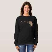 Sweatshirt Hawaii Leopard Pattern Map Leo State Of Hawaii (Devant entier)