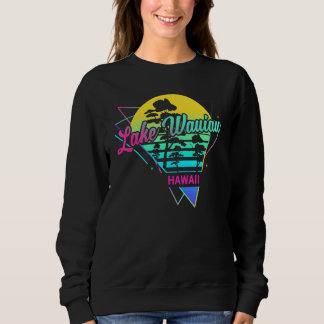 Sweatshirt Hawaii USA Nostalgique Rétro Lac Waiau