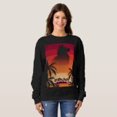 Sweatshirt Hawaii Vacation Border Collie  Border Collie (Devant entier)