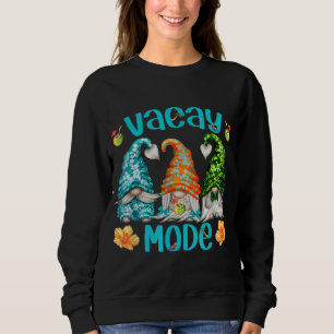 Sweatshirt Hawaii Vacay Mode Avec De Mignonnes Gnomies Drôle