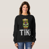 Sweatshirt Hawaiian Tiki Pineapple Hawaii (Devant entier)