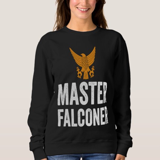 Sweatshirt Hawker and Falconry Master Falconer (Devant)
