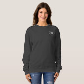Sweatshirt Hébreu Aleph Tav White (Devant entier)