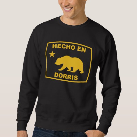 Sweatshirt Hecho en Dorris California Republic Pacific Coast (Devant)