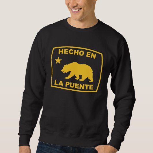 Sweatshirt Hecho en La Puente California Republic Pacific Coa (Devant)