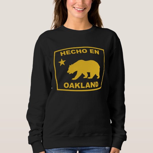 Sweatshirt Hecho en Oakland California Republic Pacific Coast (Devant)