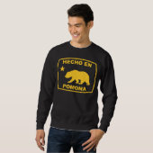 Sweatshirt Hecho en Pomona California Republic Pacific Coast (Devant entier)