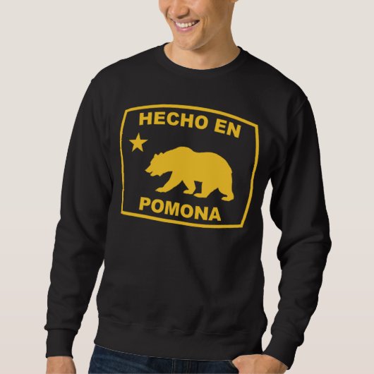 Sweatshirt Hecho en Pomona California Republic Pacific Coast (Devant)