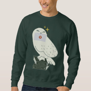 Sweatshirt Hedwig avec lettre dessin fantaisiste