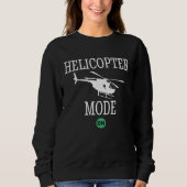 Sweatshirt Helicopter Mode On Dad Daddy Father (Devant)
