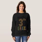 Sweatshirt Hello 3rd Grade Rainbow Teachers Kids Back to Scho (Devant entier)