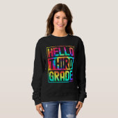Sweatshirt Hello Third Grade Back to School 3rd Grade Teacher (Devant entier)
